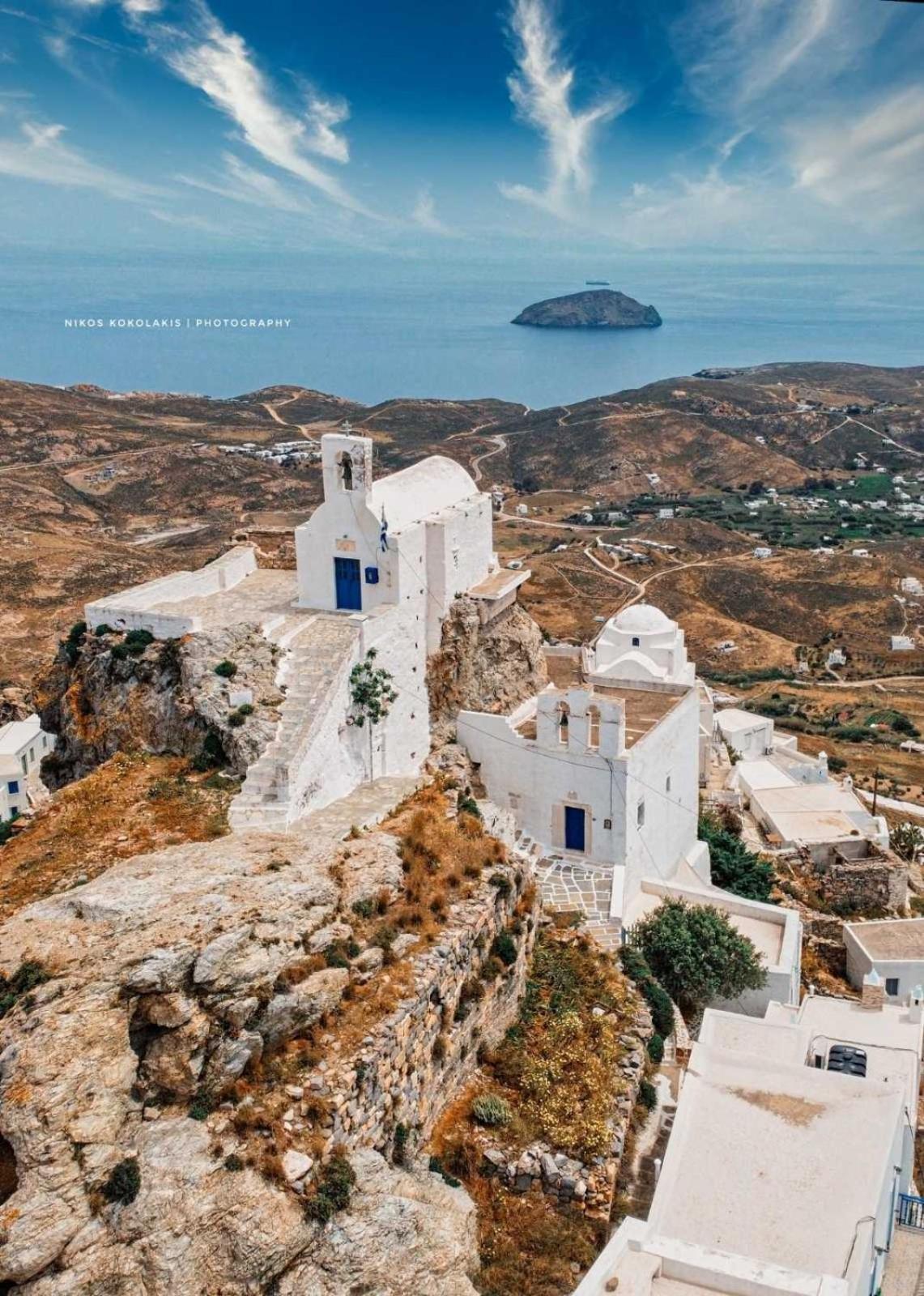 Eleios Hotel Serifos Livadi  Exteriör bild